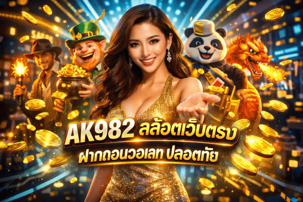 AK982 สล็อตเว็บตรง ฝากถอนวอเลท ปลอดภัย