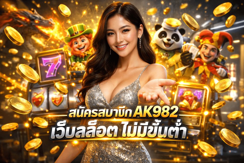 สมัครสมาชิก AK982 เว็บสล็อต ไม่มีขั้นต่ำ